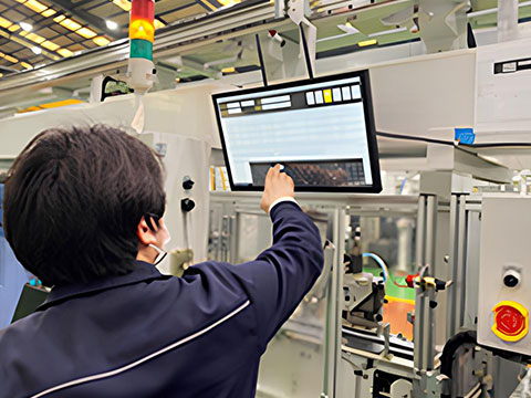 Material testing room